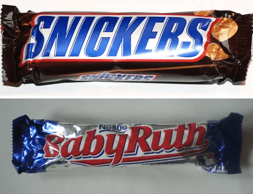Snickers vs Baby Ruth