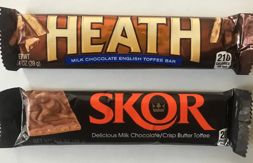 Heath vs Skor Bar - What's the Difference? Which is Better?