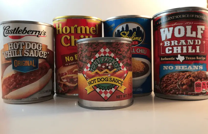 Canned Hot Dog Chili