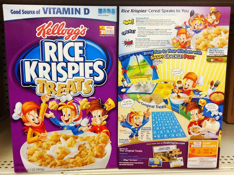 Kellogg's Rice Krispies Treats, Breakfast Cereal, Original, Oz