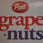 Grape Nuts Cereal Box