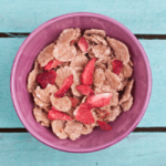 Cereal with Strawberries