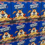 Frosted Flakes Cereal Boxes