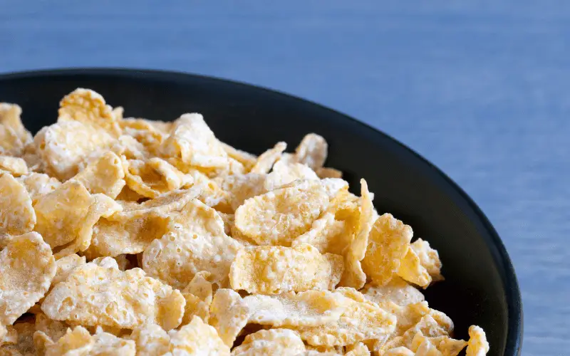 Frosted Flakes in a bowl