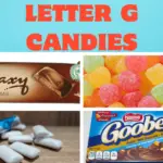 Letter G Candies